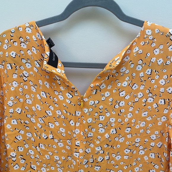 MINKPINK Yellow Summer Daisy Tea Dress size S - Picture 5 of 6